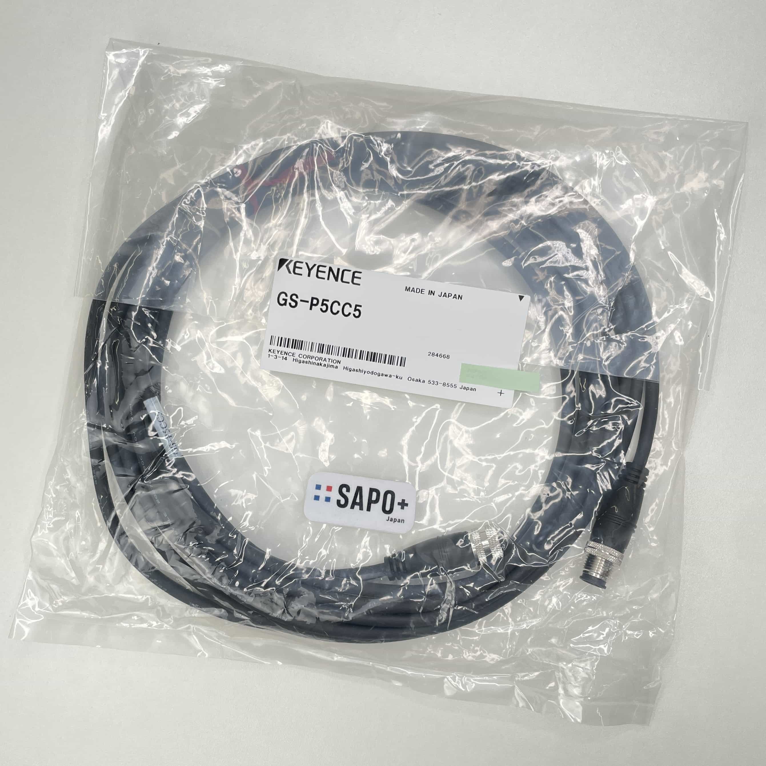 新品未使用品　キーエンス　L字コネクタカメラケーブル KEYENCE キーエンス コネクタケーブル M12L字 10m 耐油 OP-87641 光電